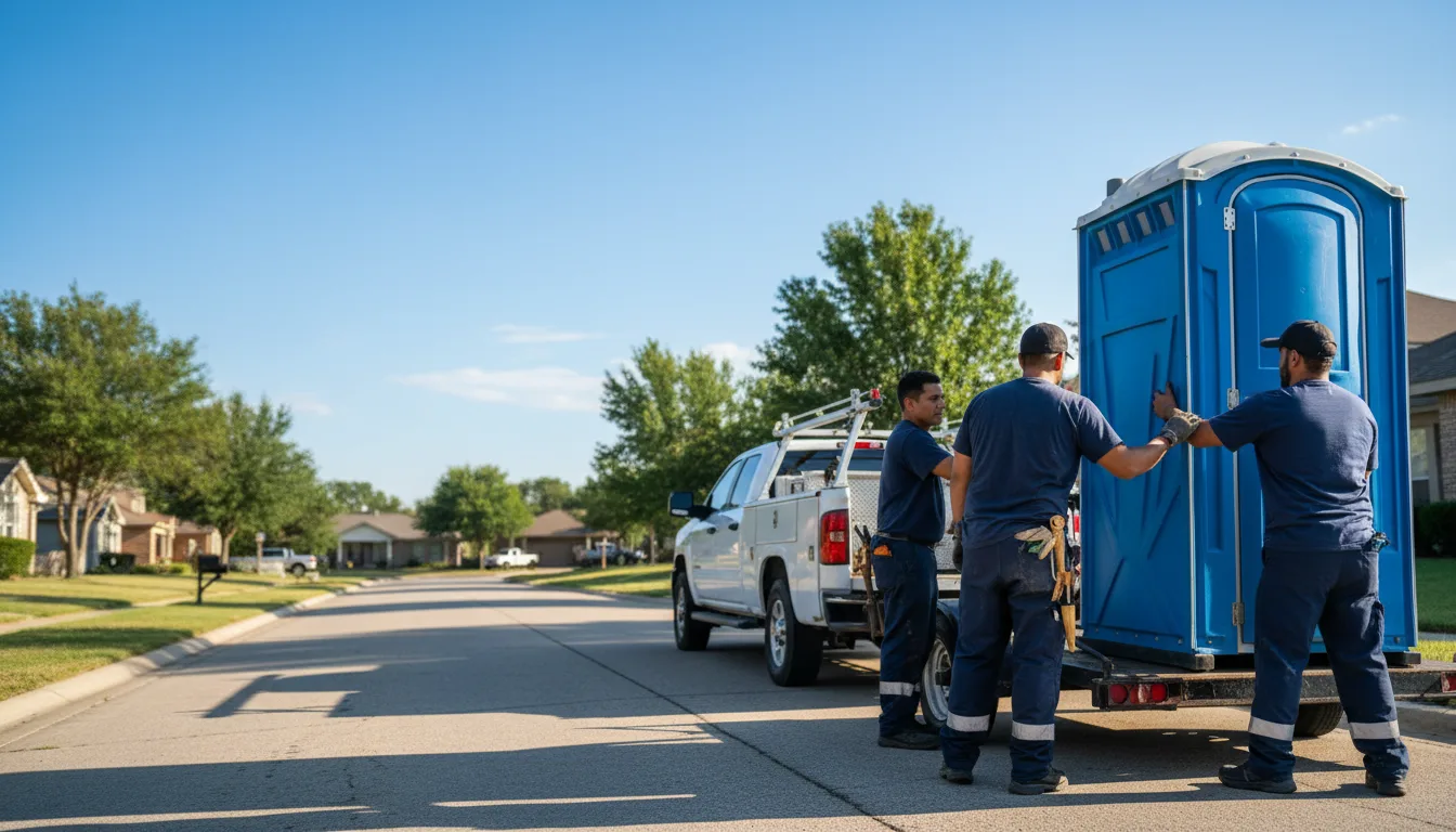 Portable Toilet Rental in Hessmer, LA near me